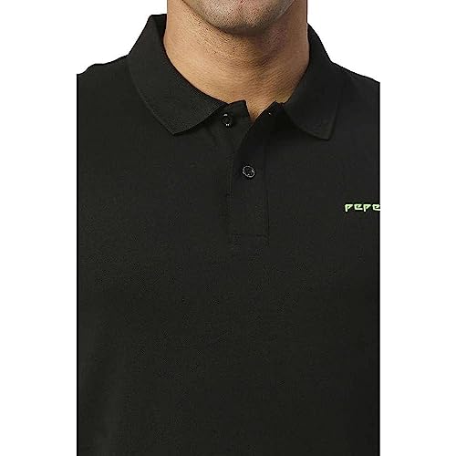 Image of Pepe Men's Solid Regular Fit T-Shirt