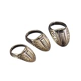 Bicaster Protector de dedo con arco para caza Bow Cooper Made – 1 pieza (pequeño 18 mm)