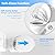 Toilet Seat Round 16.5 Inch with Quick Release - Quick Connect,White Round Toilet Seat with Soft Close,PP Material Safe, Easy Clean and Install,Sturdy Accessories Never Loosen,2 Years Support
