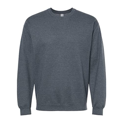 Gildan Softstyle SF000 sweat gris cendré au molleton ultra doux et résistant
