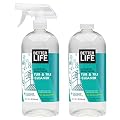 BETTER LIFE Bathroom Cleaner - Tea Tree Bathtub & Shower Cleaner Spray for Glass and Tile - Foaming Mold and Mildew Remover for Tub Works on Hard Water Stains - 32oz (Pack of 2)