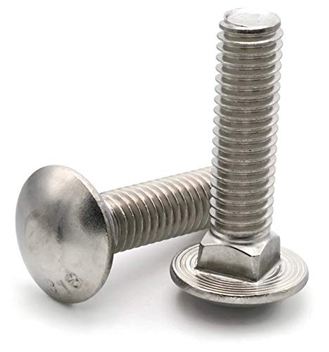 Carriage Bolt 316 Stainless Steel 3/8