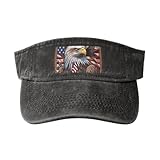 Photo Gallery american bald eagle print outdoor activities washed baseball cap vintage classico alla moda cappello per lo sport, nero , taglia unica Photo Gallery american bald eagle print outdoor activities washed baseball cap vintage classico alla moda cappello per lo sport, nero , taglia unica