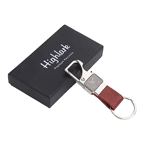 Image of Highlark Exclusive Metal Keyring & Keychain | Key Chain For Home, Office, Car & Bike | All Vehicles Compatible Keychain | Heavy Duty Key Chain for Men & Women