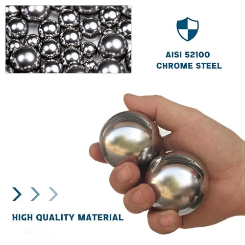 Image of 2pcs 2 inch Inch Chrome Steel Bearing Balls (51mm)