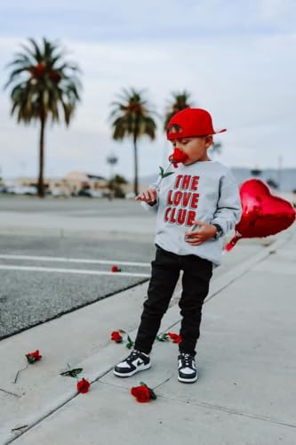 Holland Ave The Love Club | Toddler Baby Boy Valentine Outfit | Boy Girl Valentines Day Shirt | Kids Valentines Day Outfit2