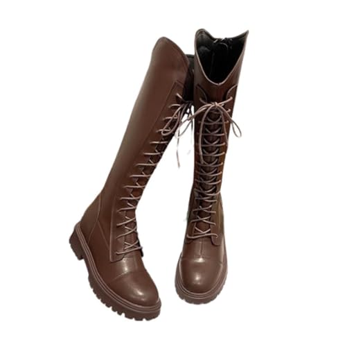 ゔぃゆ nichangyuyi] 厚底ブーツvナイトブーツ女子ワイドブーツ - 製品詳細