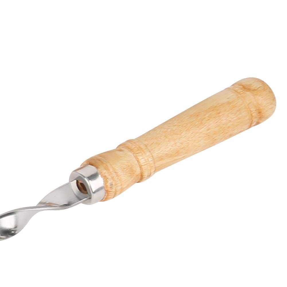 Cyrank 12 Spiedini di Kabob, in Acciaio Inox Piatto Lungo per Barbecue Spiedini per Barbecue Riutilizzabili per Barbecue Spiedini per Barbecue Spiedini per Grigliare Carne Gamberetti Pollo Verdure