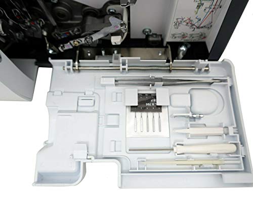 Bernette 48 Funlock Serger Coverstitch Sewing Machine + 6 Free Feet Kit! thumb #6