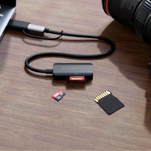 Lector USB-C para tarjetas SD y Micro SD con transmision simultanea de datos a alta velocidad 2