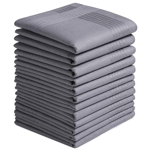Pañuelos de algodón puro para hombre Zenssia juego a granel ideal regalo