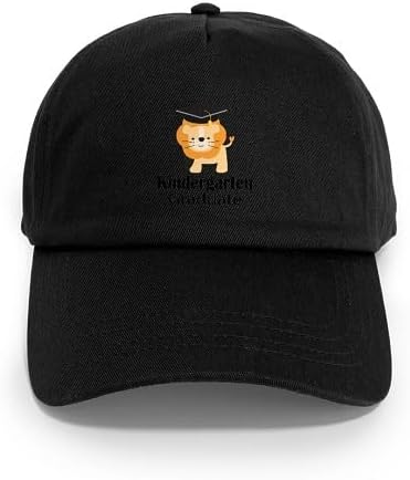 CafePress Kindergarten Graduate Lion Cap Adjustable Baseball Cap
