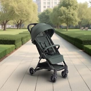 Chicco Urbino, Passeggino 0+ Mesi-22 Kg, Passeggino Leggero con Chiusura Smart e Compatta, Capotte Estensibile con Trattamenti UV50+ Antipioggia, Schienale Reclinabile e Regolabile, Poggiagambe, Verde
