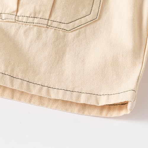 Toddler Boys School 𝐔niform Shorts Cute Pockets Cargo Shorts Casual Athletic Gym Trendy Pull On Summer3