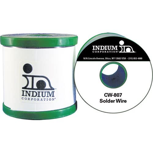 Indium IND-52890-0454 CW-807 SAC305 No-Clean Flux-Cored Wire Solder 0.032