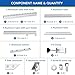 Rug Tufting Gun Starter Kit with Aluminum Frame & Carpet Trimmer, Carpet Making Kit with Tufting Frame Tufting Supplies with Primary Tufting Cloth, Rug Gun Machine Starter Kit with Rug Shaver