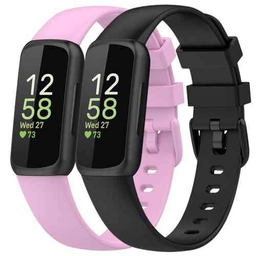 Fitbit Inspire 3poh 2pbN 15.4mm \tgVR ߉\ X|[cpoh jp (ubN/CbNASTCY)