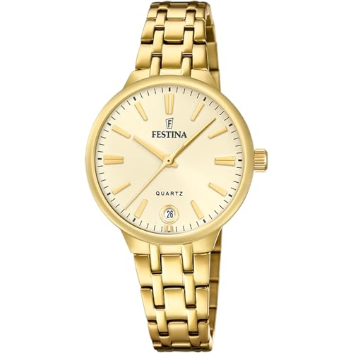 Festina - festina orologio donna in acciaio dorato f20719/2 - f20719/2