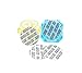 100PCS Pressure Sensitive Lines Foam Tamper Resistant Seals for Cosmetic Bottle/Jar Cap Liners Tamper Seal Cap Liner Sealed (Diameter 2.7cm)
