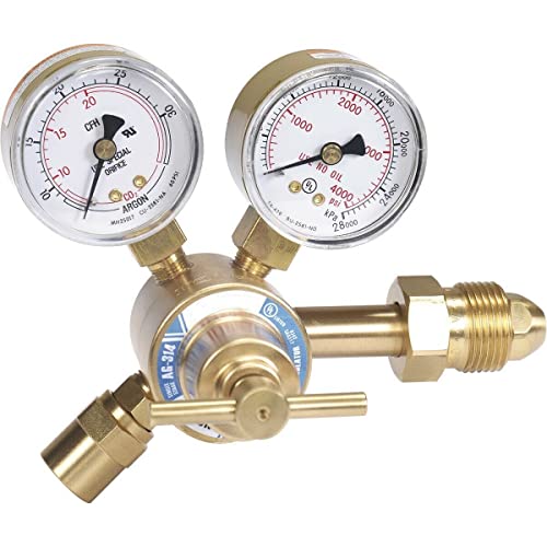 Image of STARTECHWELD Argon CO2 Mig Tig Regulator Flow meter CGA580 314AH-AR