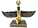 Produktbild Uziqueif Skulptur Statue Isis, Ägyptische Göttin,Kniend, Dekorativ, Handbemalt, Ägyptische Göttin des Lebens Und Magische Skulptur Mit Farbigen Akzenten, Sammlerstück Alte Ägypten Figur,32cm
