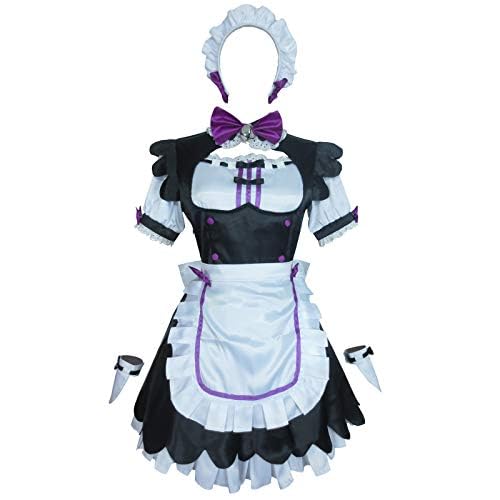 Xiao Wu Women's Maid Lolita Dress Cosplay Costume (Female L)