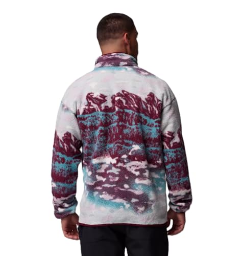 Image of Columbia Helvetia II Printed Half Snap Fleece