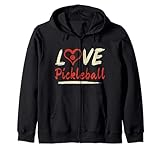 Photo Gallery love pickleball - pickleball player dinking felpa con cappuccio Photo Gallery love pickleball - pickleball player dinking felpa con cappuccio