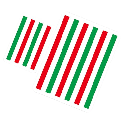 Generic 2 Pieces Red Green Reading Card Multifunctional Visual Training Tool Myopia Weak Vision Correction for Home Use