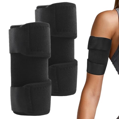 ARYIMYDP 2 pièces Bandages pour Bras, Protections pour Bras Ajustables et Respirantes pour Tennis Elbow, Bandages pour le Fitness