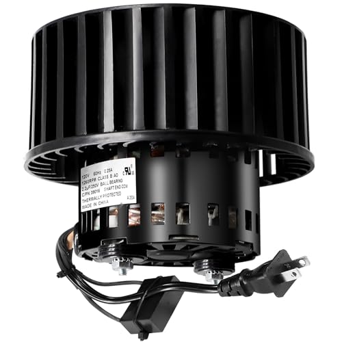 684-B/684F-B, 684-C/684F-C 90CFM Fan Motor, S97009745 Bathroom Fan Motor Assembly for Broan Nutone HD80L, HD80, 684-A, 684F-A, 684B, 684C, 684A-C, F684, 684N, 684FA-C, 671A.