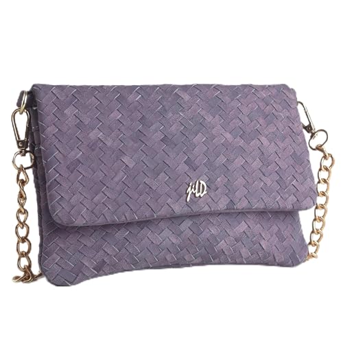 Image of Jild Hobo Style Woven Bag for Women - Soft Handmade Genuine Leather Work Tote Bag - Cross Body Womens Purse