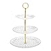 Transparent Etagere mit Griff 3-stöckig Etageren,Kunststoff Etagere 3 Etagen,Kuchenständer,Servierständer,Obst Etagere,Party Hochzeit Deko Tortenständer,als Obstteller und Servierteller Transparent