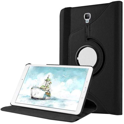Glaxx Folio Flip Case for Samsung Galaxy Tab A 2017 [T385] - 360 Degree Rotating PU Leather Stand Cover for Apple Samsung Galaxy Tab A 2017 [T385] - Black (B08WHQSQ1R) Amazon Price History, Amazon Price Tracker