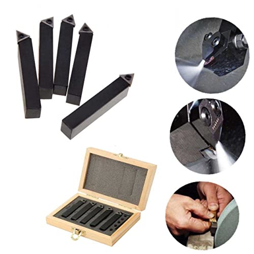Kit de 5 Herramientas de Torno Indexables de Carburo Mikikit miniatura 2