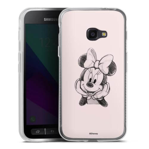 Coque Samsung Xcover 4s anti-choc silicone Minnie Mouse