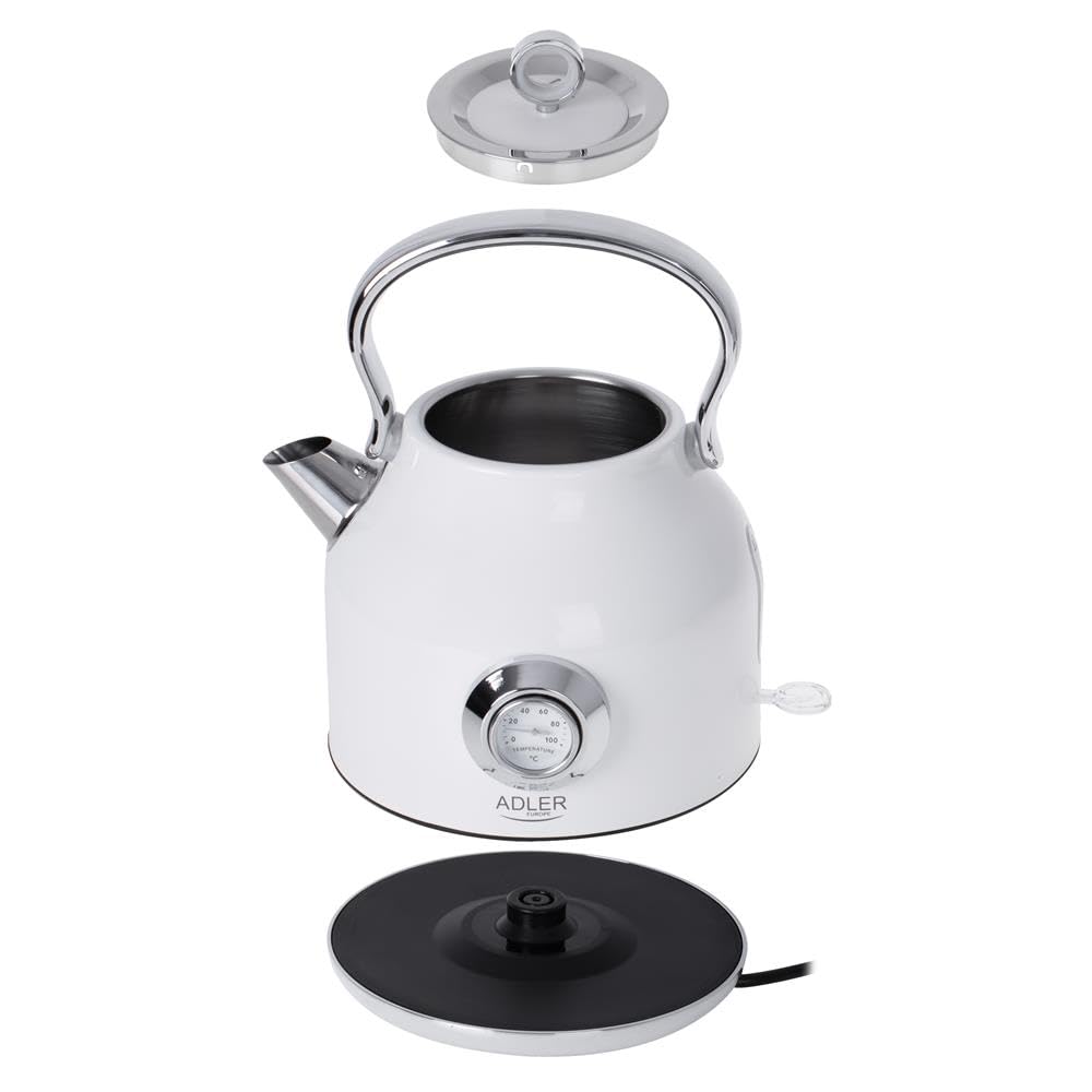 Adler ad_1346w AD 1346 Bouilloire électrique 1,7L Blanc