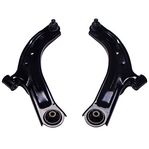 Front Lower Control Arm And Ball Joint Assembly Compatible With Nissan Cube Tiida Versa Driver Passenger Side Auqdd 2Pcs K620566 K620567 Left Right Professional Suspension #TOP1