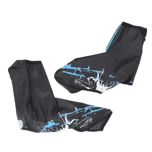 Cubiertas impermeables para calzado de ciclismo al aire libre, color azul, talla XL (EUR 45-47), para hombre miniatura 1
