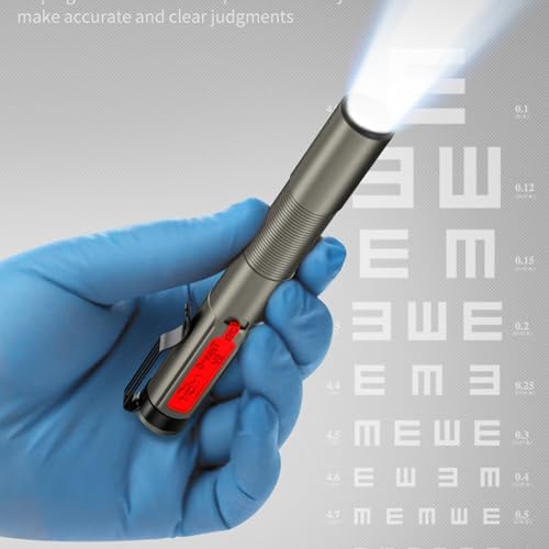 Torche LED rechargeable WURF puissante et compacte avec câble USB