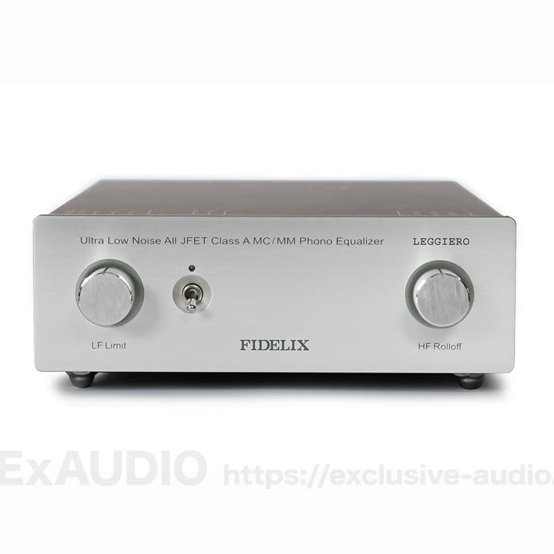 イソノファクトリー Amazon.co.jp: Fidelix フィデリックス LEGGIERO MC/MMフォノ