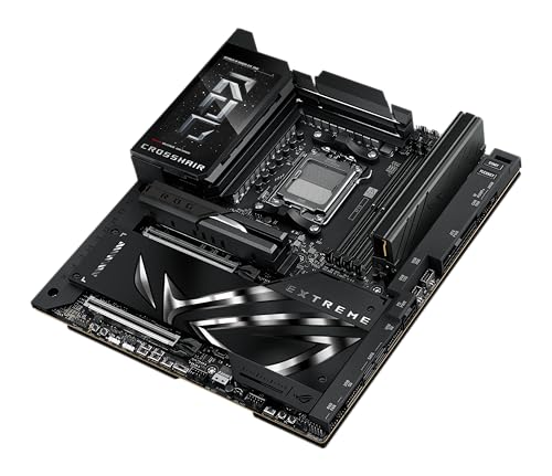 undefined ASUS ROG Crosshair X870E Extreme AMD X870E AM5 E-ATX Gaming Motherboard – 20+2+2 Power Stages, DDR5, PCIe 5.0, 5X M.2, 5G & 10G LAN, Wi-Fi 7, USB4 Type-C, 5” LCD, AI Overclocking & Networking の商品画像 4