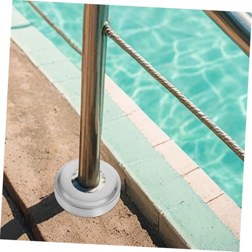 4pcs Cubiertas de Escalera para Piscina de Acero Inoxidable miniatura 4