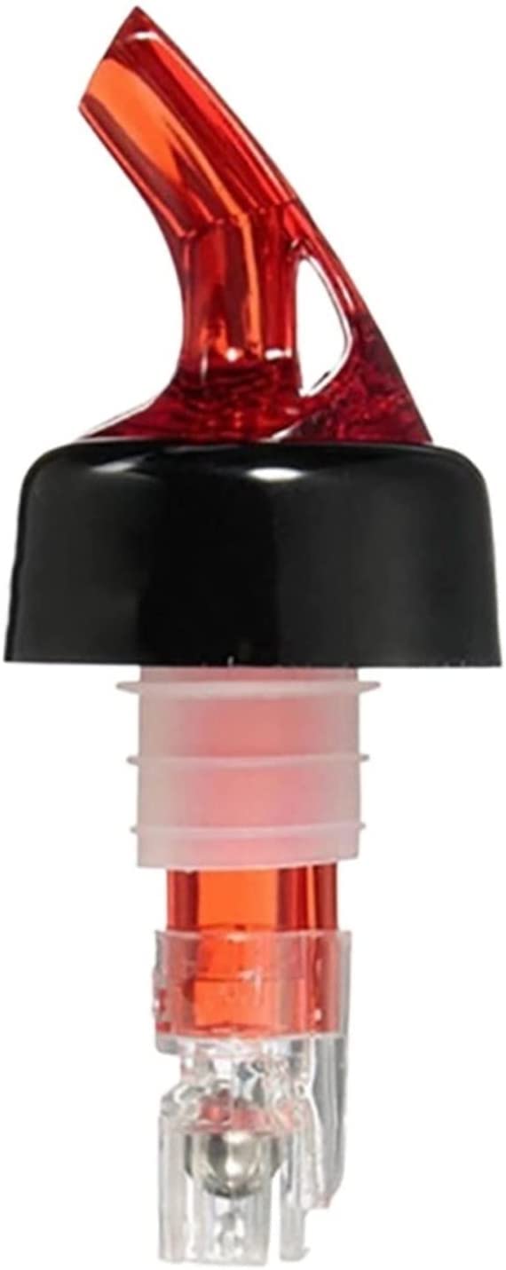 Fydun Versatore di bottiglie di plastica, 30 ml Misura del liquore Versatore di bottiglie