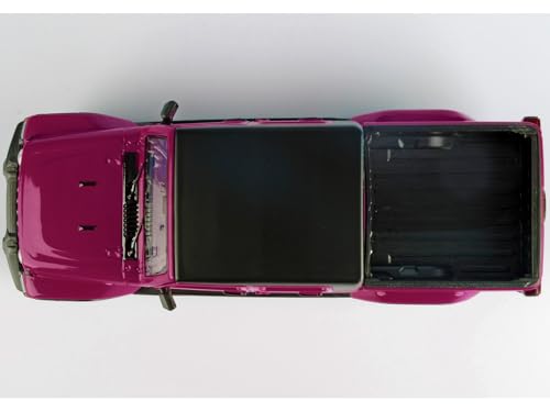 Motormax Gladiator Overland Pickup 1:24 Morado y Negro miniatura 6