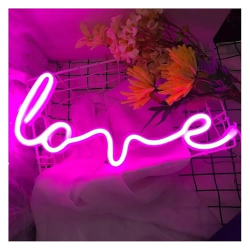 Lampe veilleuse amour Neon6 pour créer une ambiance chaleureuse dans une chambre d'enfant