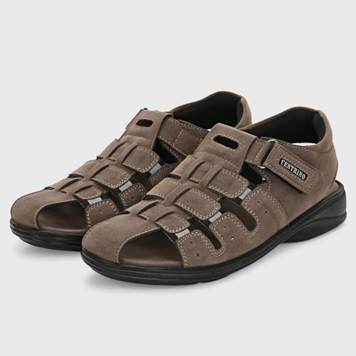 Image of Centrino Sandal for Men | Grip Insole for Stability | Modern Look with Straps | Comfortable Casual look sandal for Men's (9267)