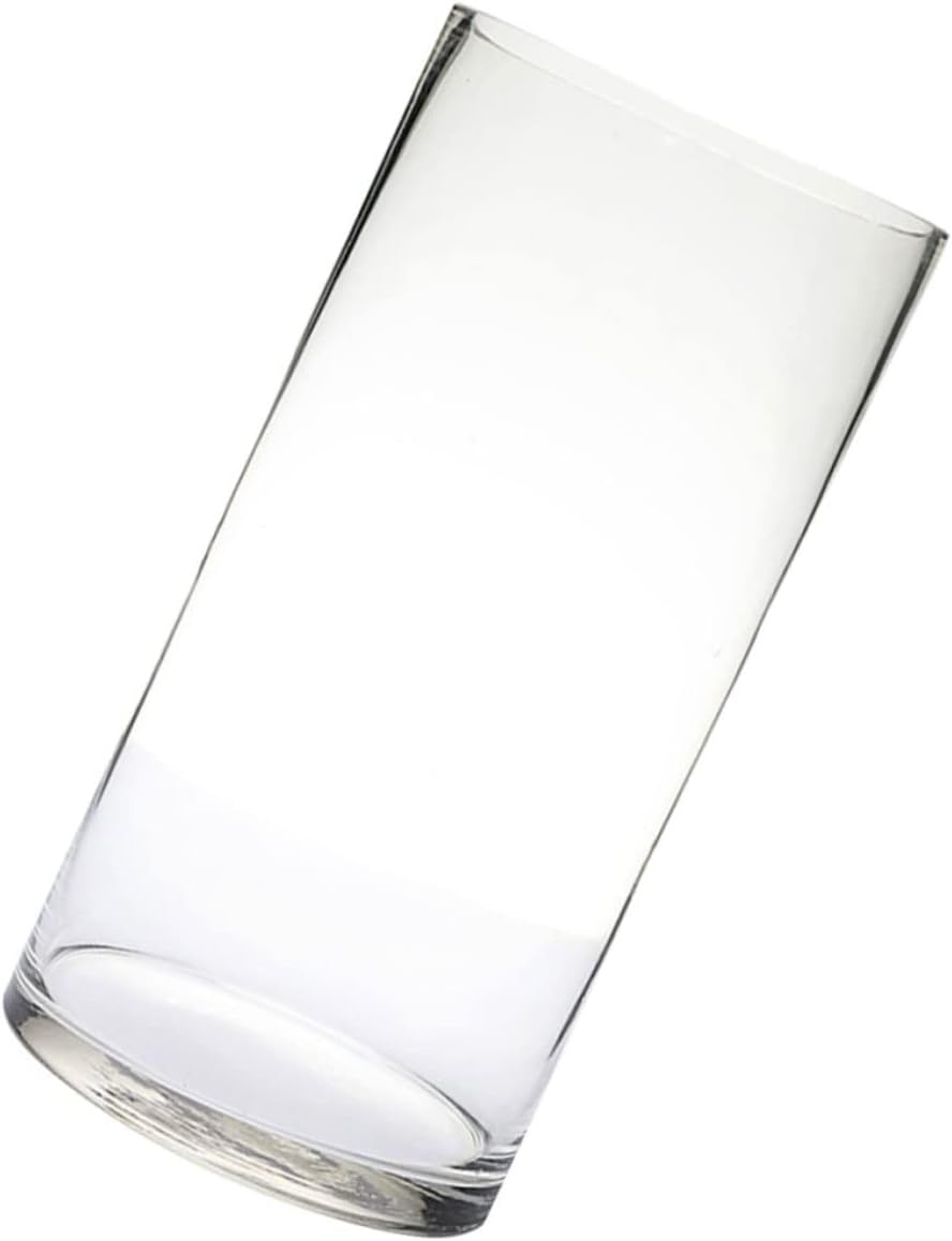 GARVALON Clear Glass Vase Candle Supply Dining Room Light