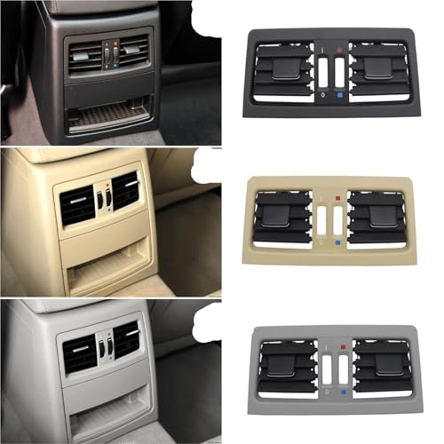 Panel de ventilación AC trasera 64227210639 para consola central de coche E90 E91 4