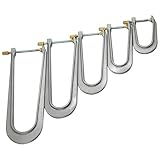 5 x Violinen-Bassstangen-Klemmen, professionelle Aluminium-Legierung, Gitarrenbauer-Werkzeuge für...